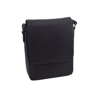 Pánské kožené crossbody černá nappa 250909